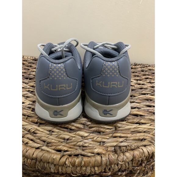 Kuru Quantum 2.0 Women's Gray/Sand Running Shoes 8 wide - Picture 4 of 8